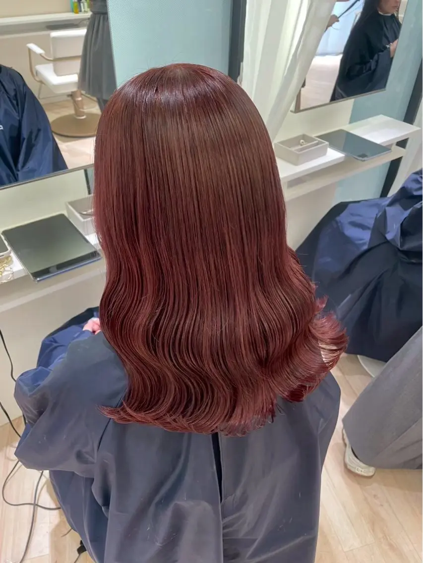 ロング カラー ヘアカラー parvemix平野 真央🎀💞のヘアスタイル
