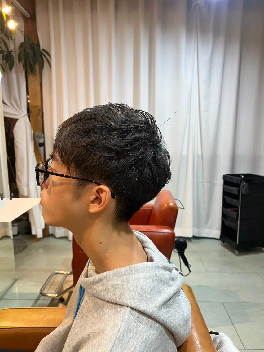 メンズ 学生（メンズ向け） ツーブロック 刈り上げ カット 岩﨑 裕也のヘアスタイル