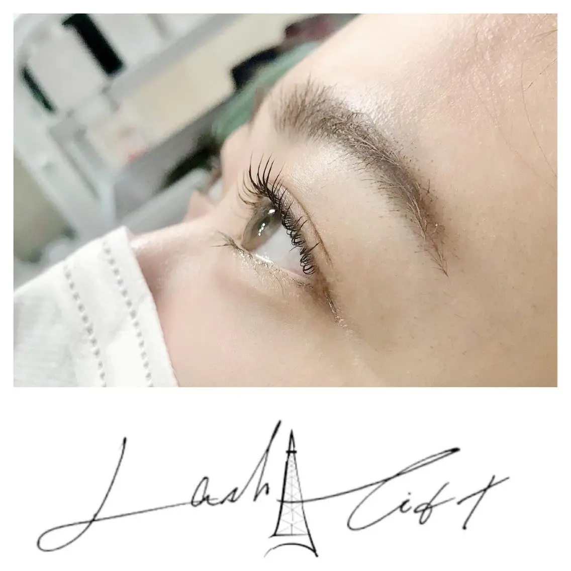 マツエク・マツパ Cカール Lカール パリジェンヌラッシュリフト 一重×まつ毛パーマ eyelash presh yukaのマツエク・マツパデザイン