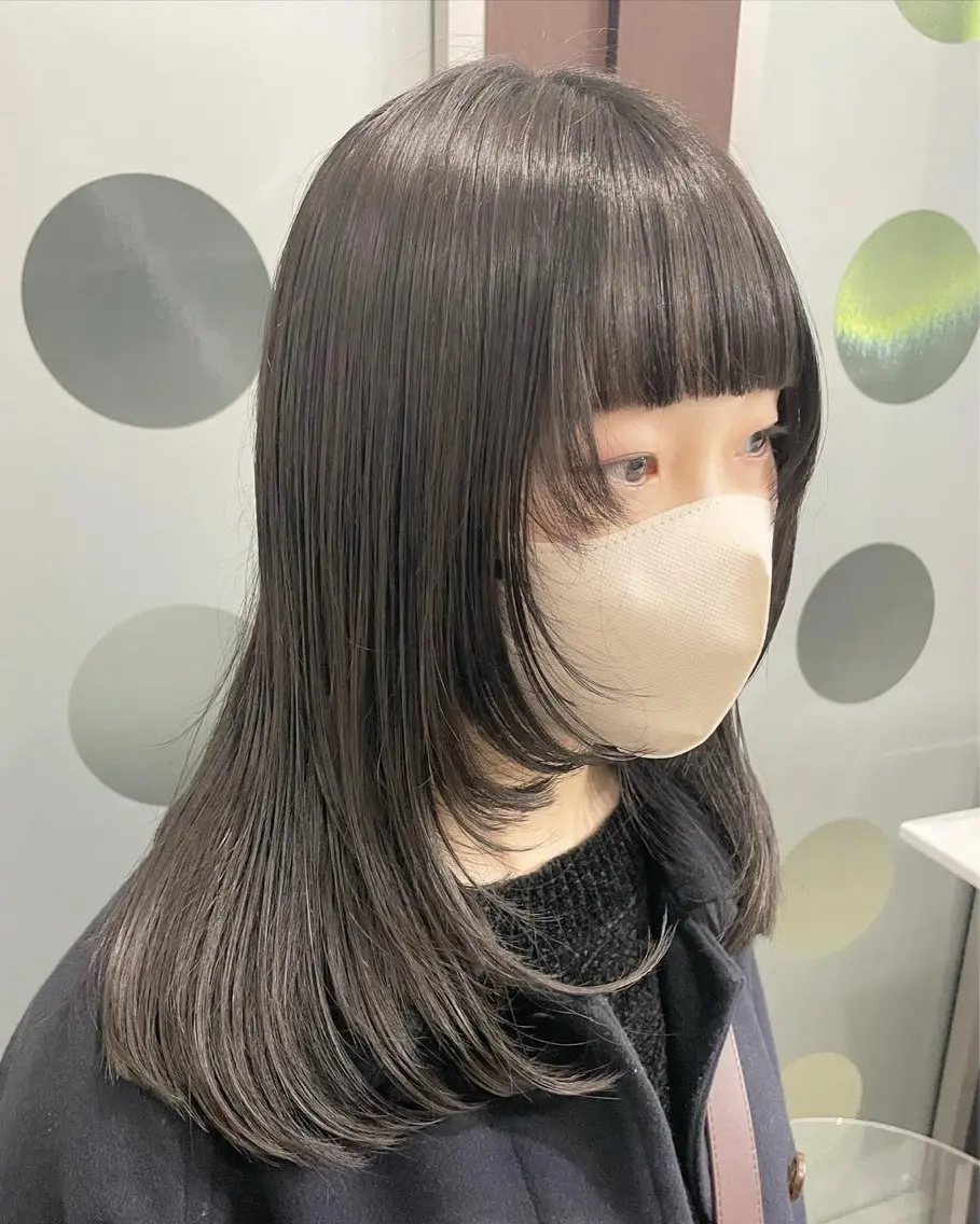 カラー ヘアカラー トリートメント Sora /eve hairのヘアスタイル
