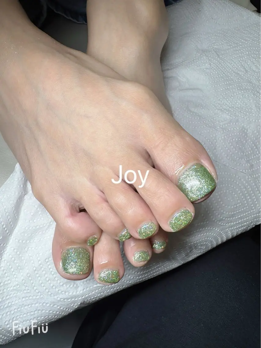 ネイル フットネイル ワンカラーネイル シンプルネイル Nail Salon JOYのネイルデザイン