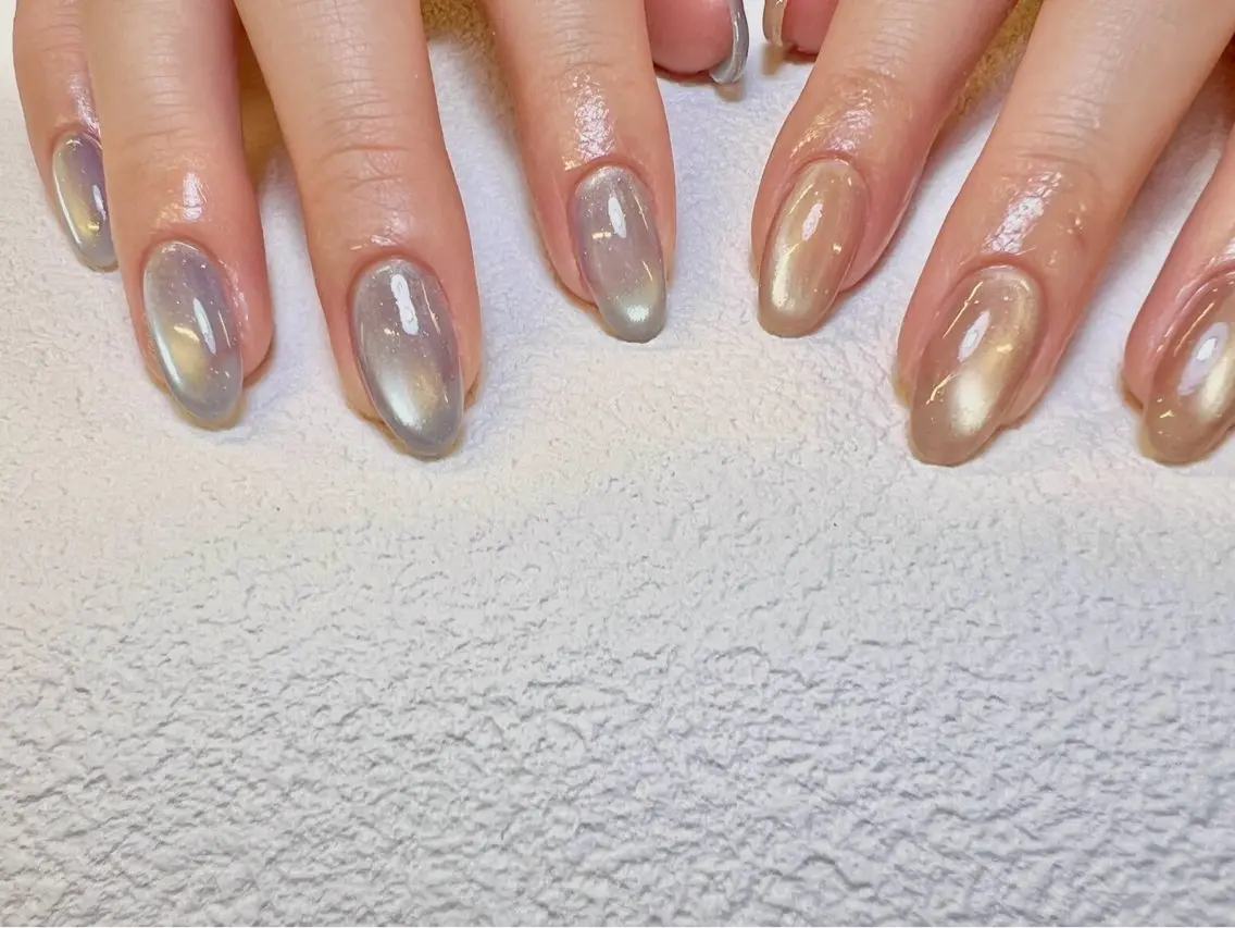 〈hand〉マグネットorミラーorフラッシュ🔮💅(オフなし)⚠️お支払いは現金のみです。の写真