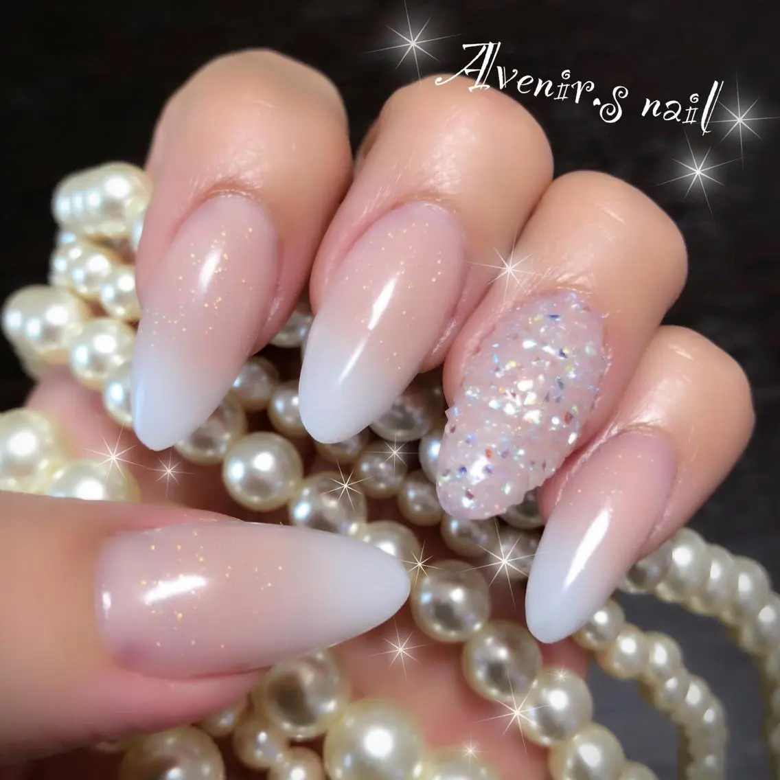 ネイル ロングネイル Home Salon Avenir.のネイルデザイン