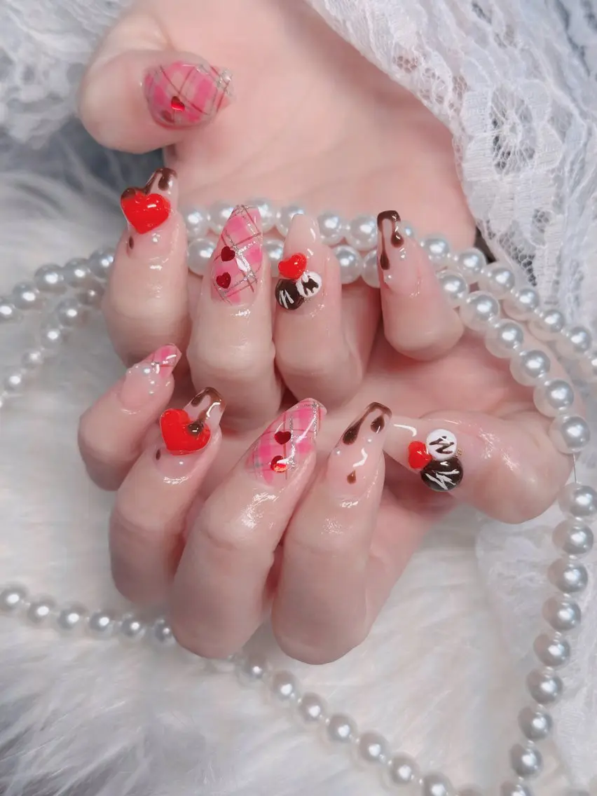 ネイル フレンチネイル ジェルネイル ハロウィン キラキラネイル 韓国ネイル H.baby Nail Salonのネイルデザイン