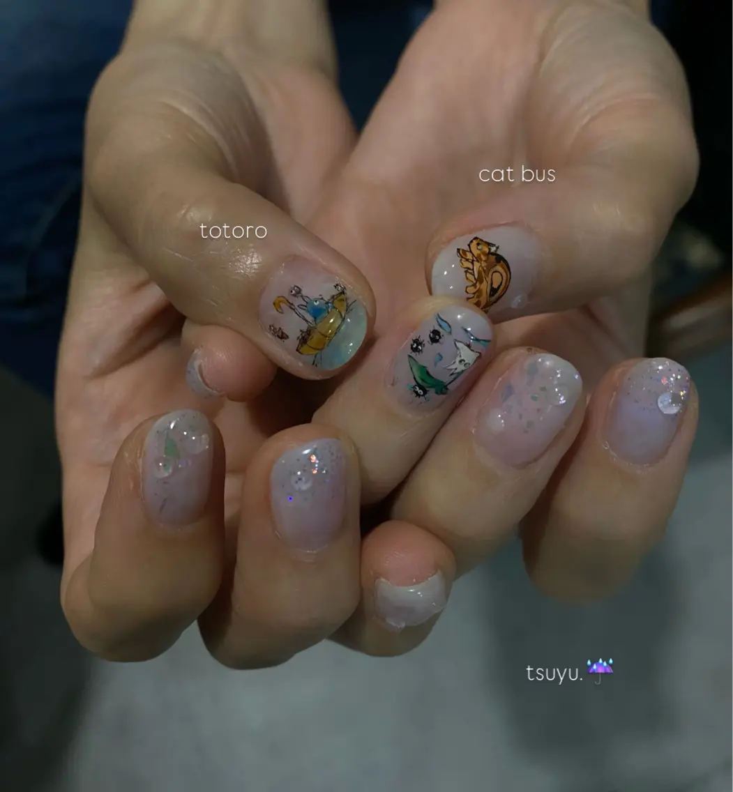 ネイル ハンドネイル nano/きもかわ nail🐬🫧のネイルデザイン