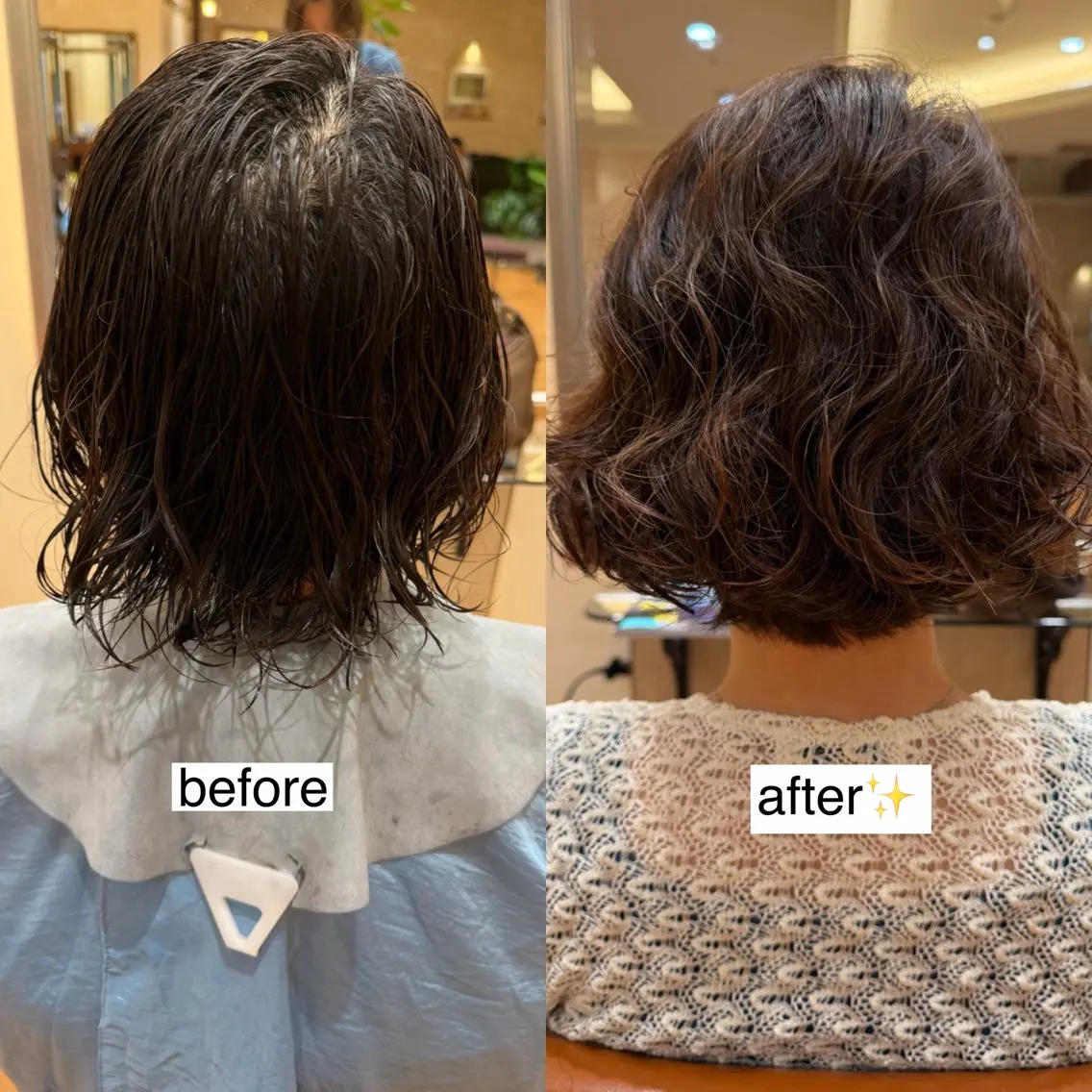 パーマ パーマ 北島 菜々美のヘアスタイル