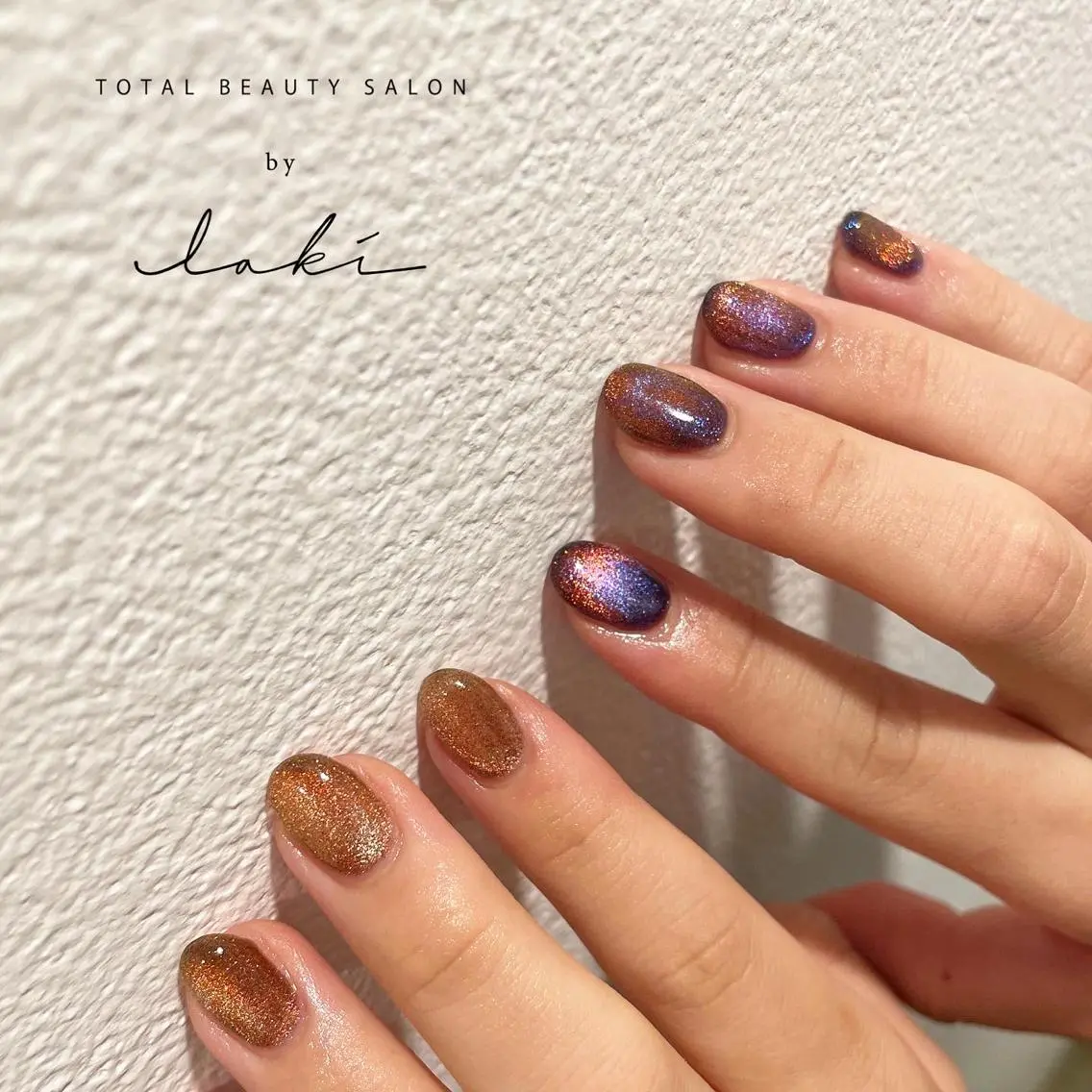 マグネットネイル🔮オフ込み💅カラー豊富✨の写真
