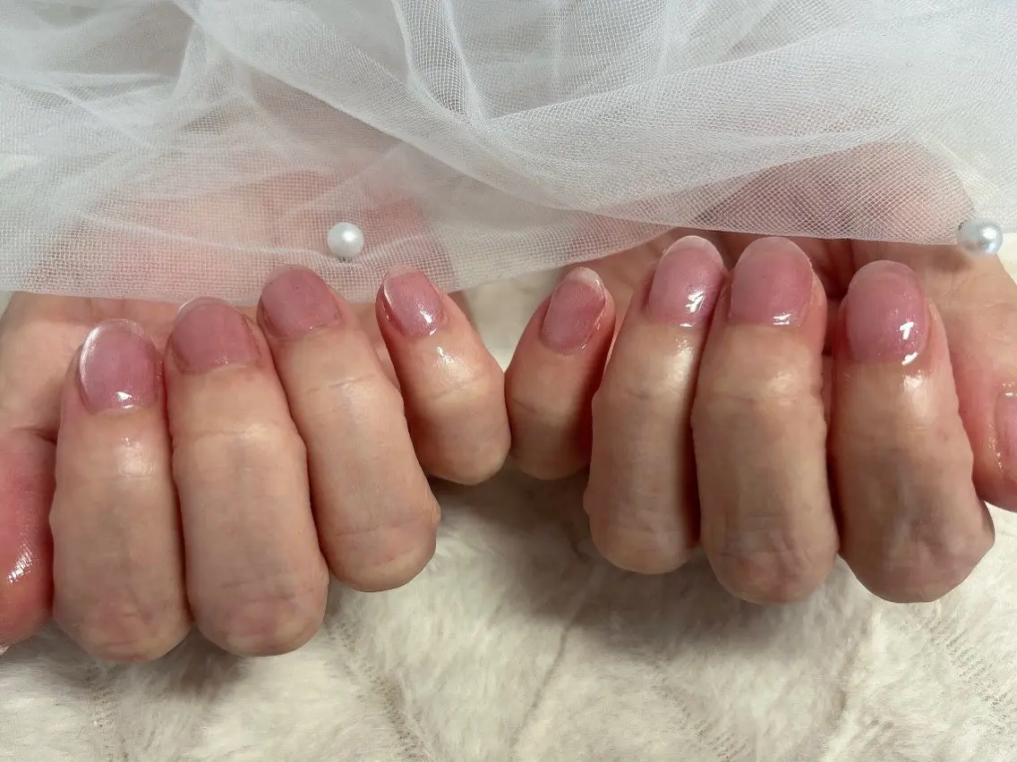 ネイル マグネットネイル マグネットワンカラー オフィスネイル ワンカラーネイル nail salon はるりのネイルデザイン