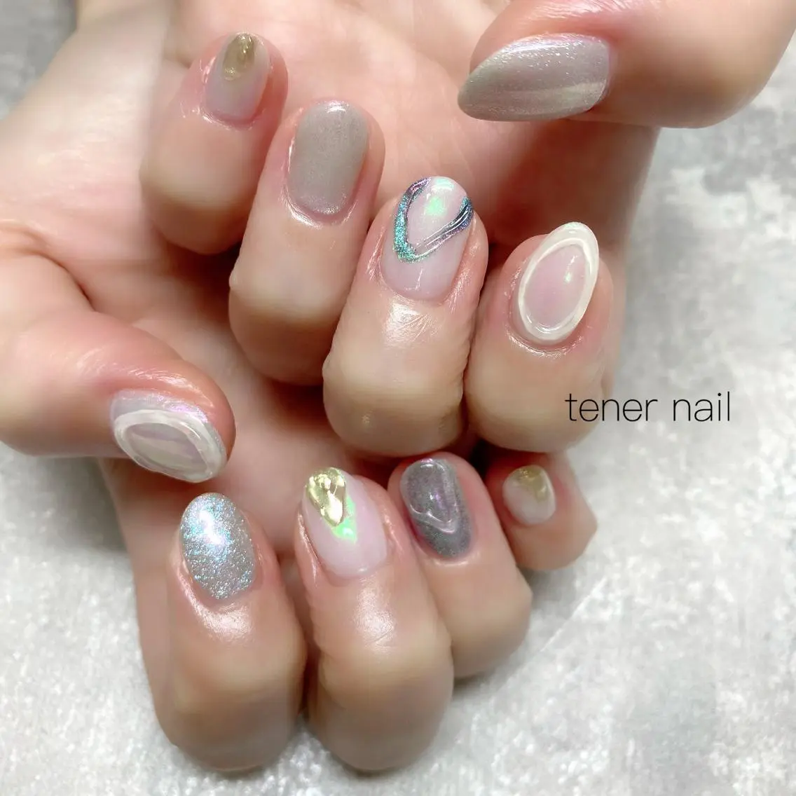 ネイル ぷっくりネイル テネルネイル tener nailのネイルデザイン