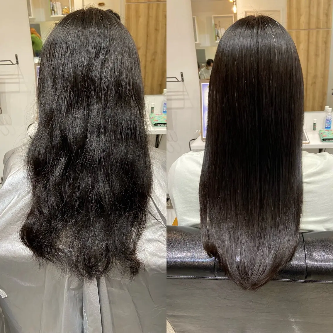 ロング 髪質改善 縮毛矯正 トリートメント 酸性ストレート 酸熱トリートメント 薗部 創生のヘアスタイル