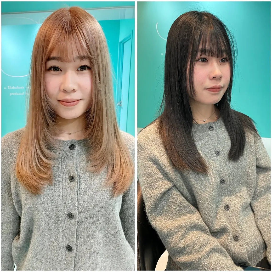 ロング カット ヘアカラー 🫧ショート/ボブ 池袋西口・泡渕✂️のヘアスタイル