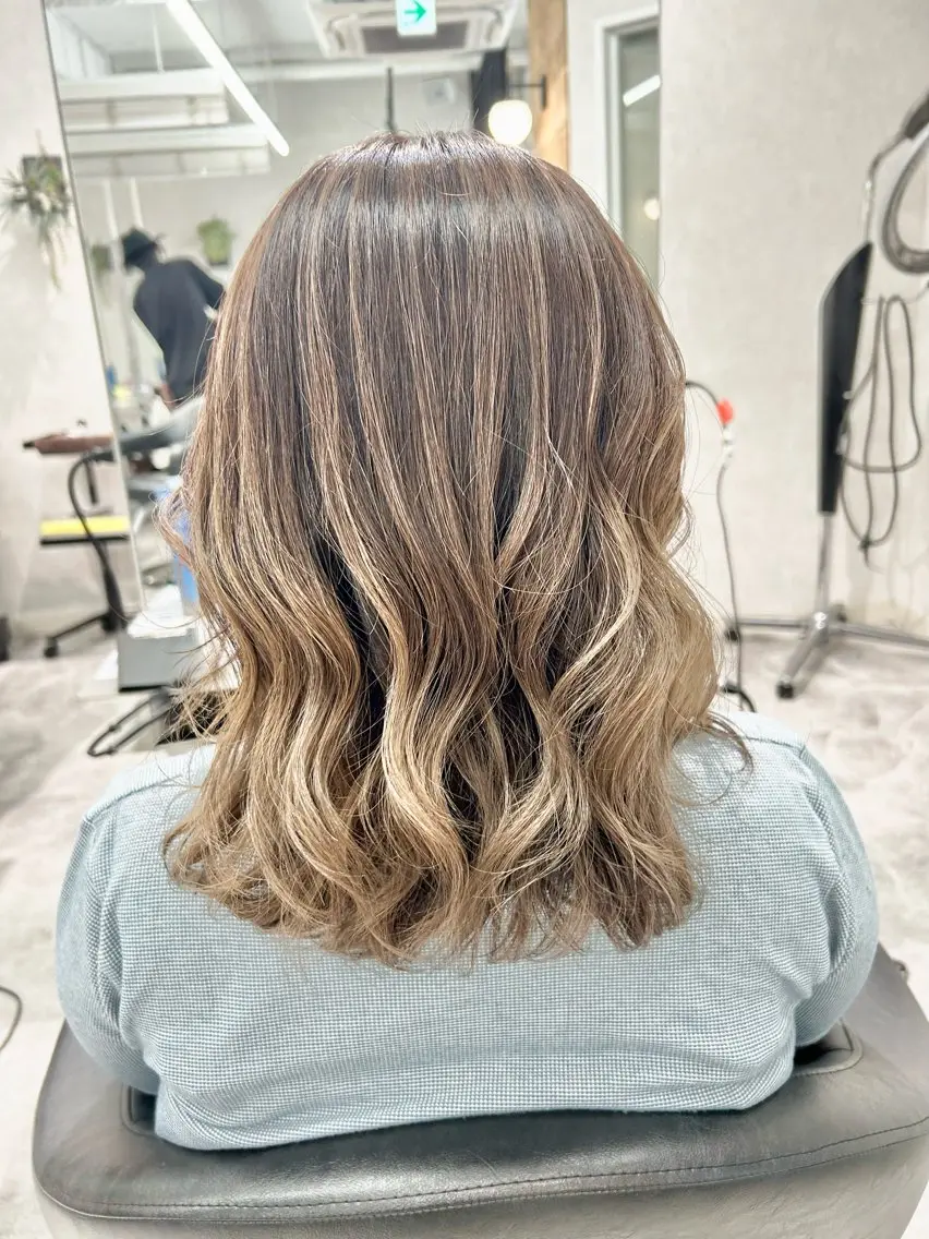 カラー ヘアカラー 韓国ヘア🇰🇷 髪質改善✨掛川大輝のヘアスタイル