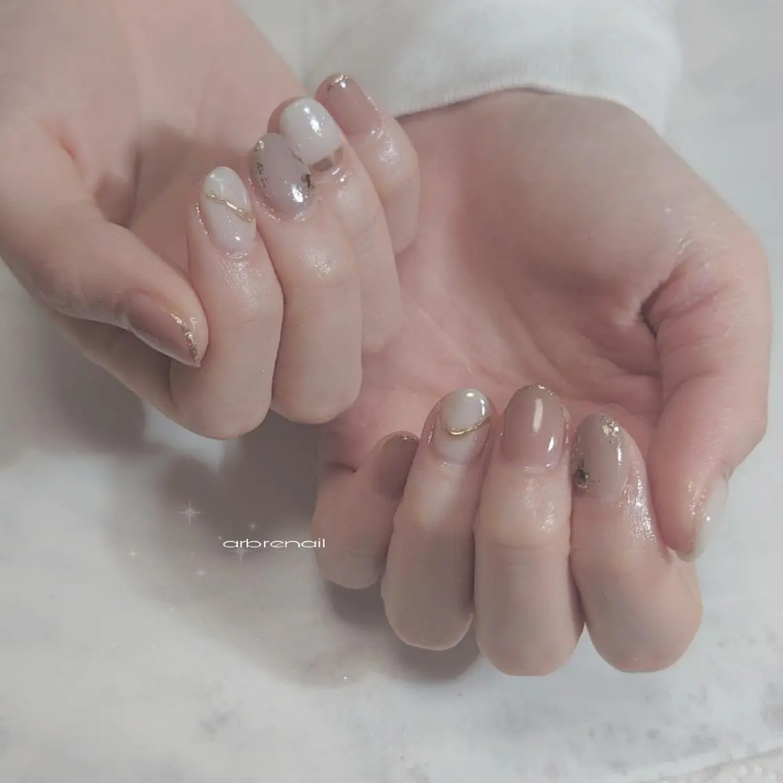 ネイル ✯.。 arbre nail 。✯.のネイルデザイン