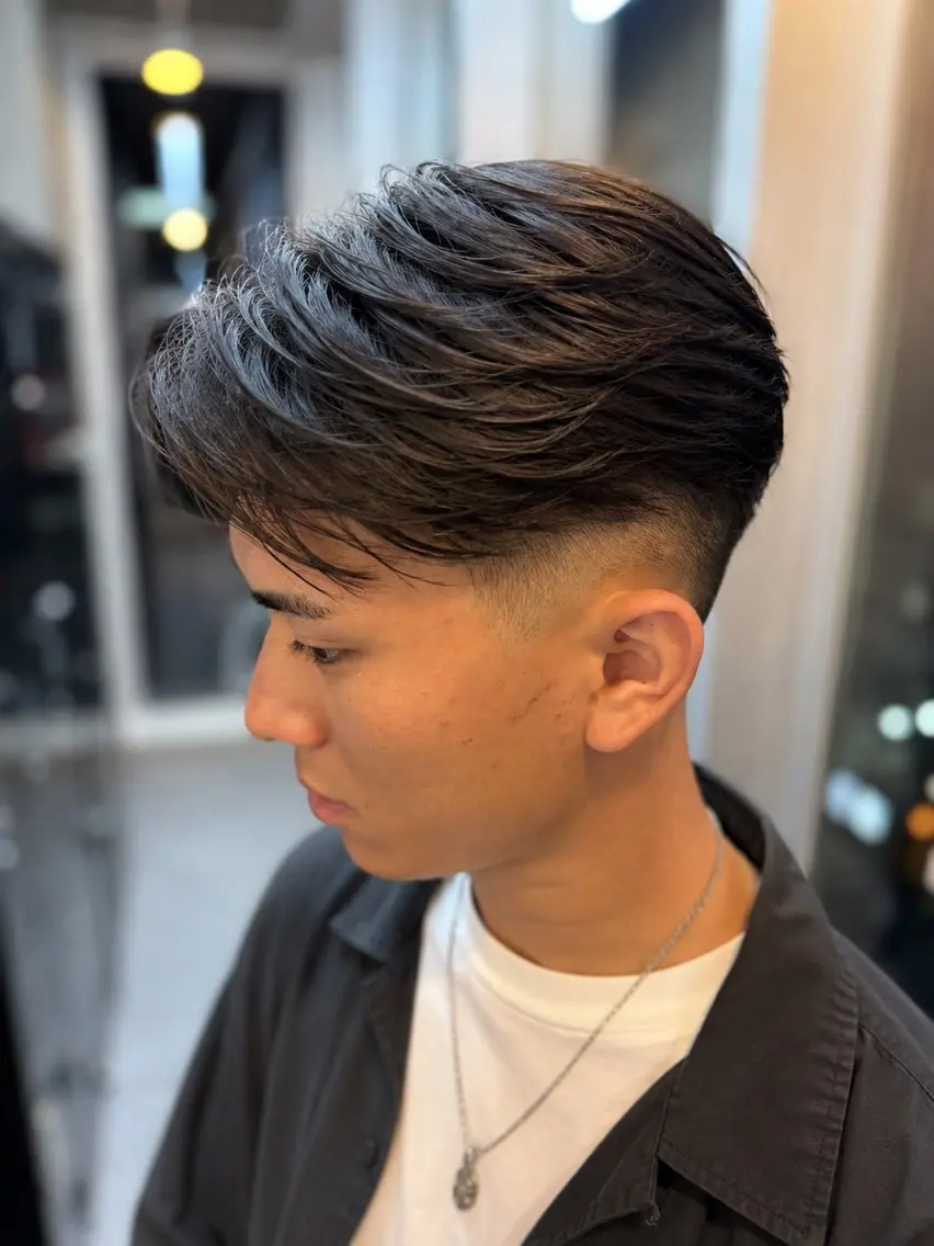 ショート パーマ 🔥メンズ特化方🔥 似合わせ💈三宅悠斗のヘアスタイル
