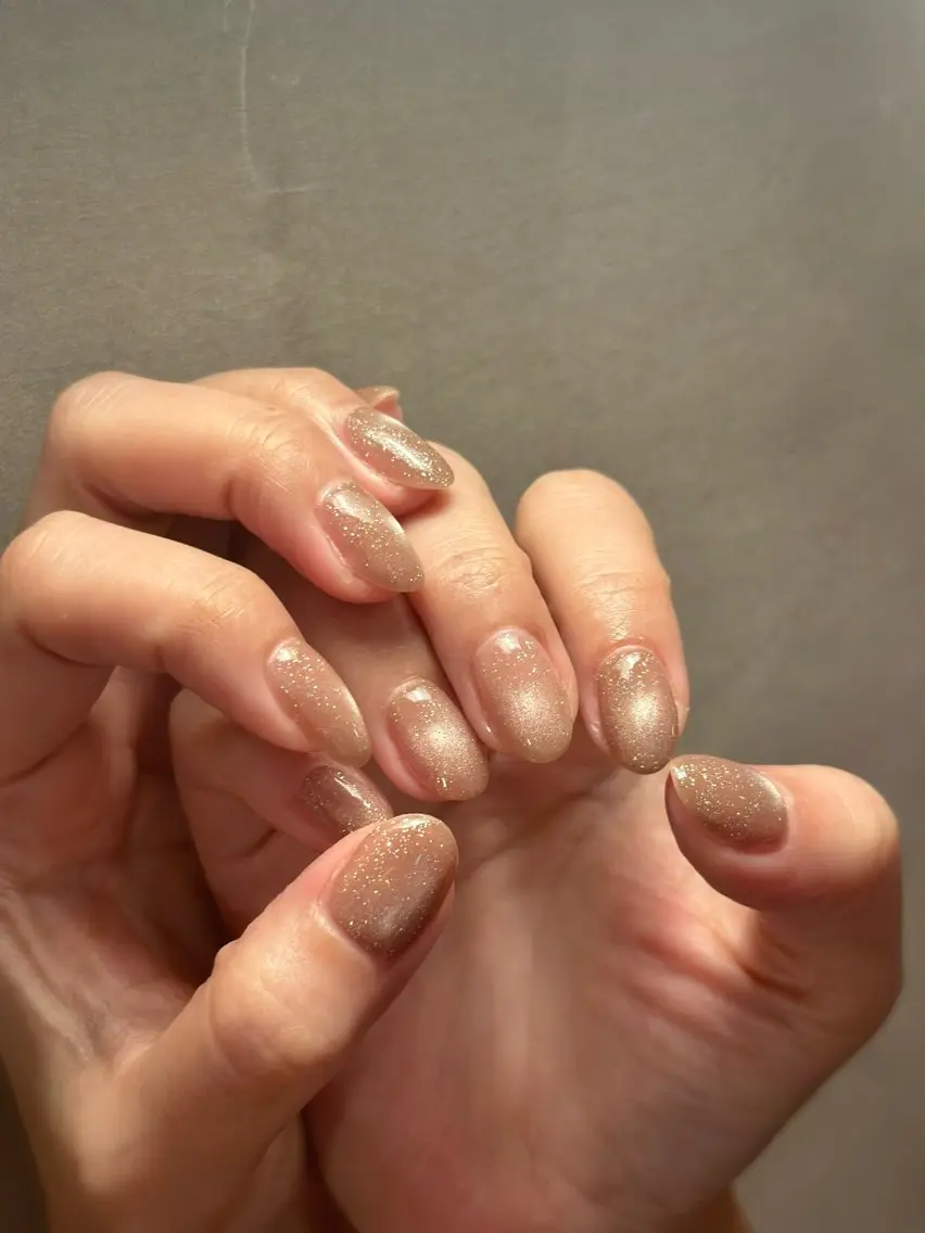 ネイル フラッシュネイル マグネットネイル aoi .のネイルデザイン