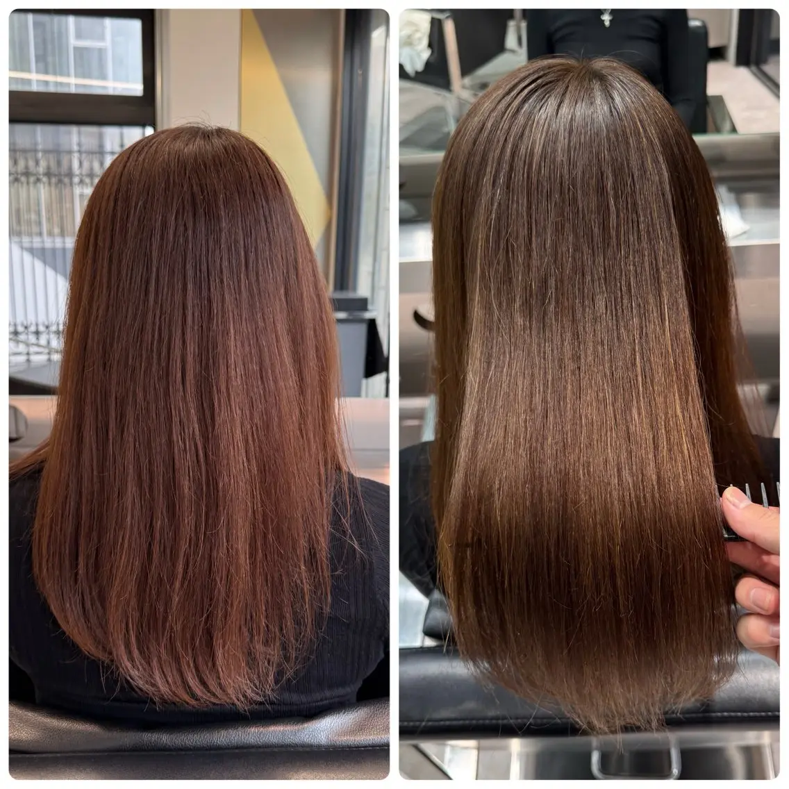 ロング パーマ ストレートパーマ 北村 岳久翔のヘアスタイル