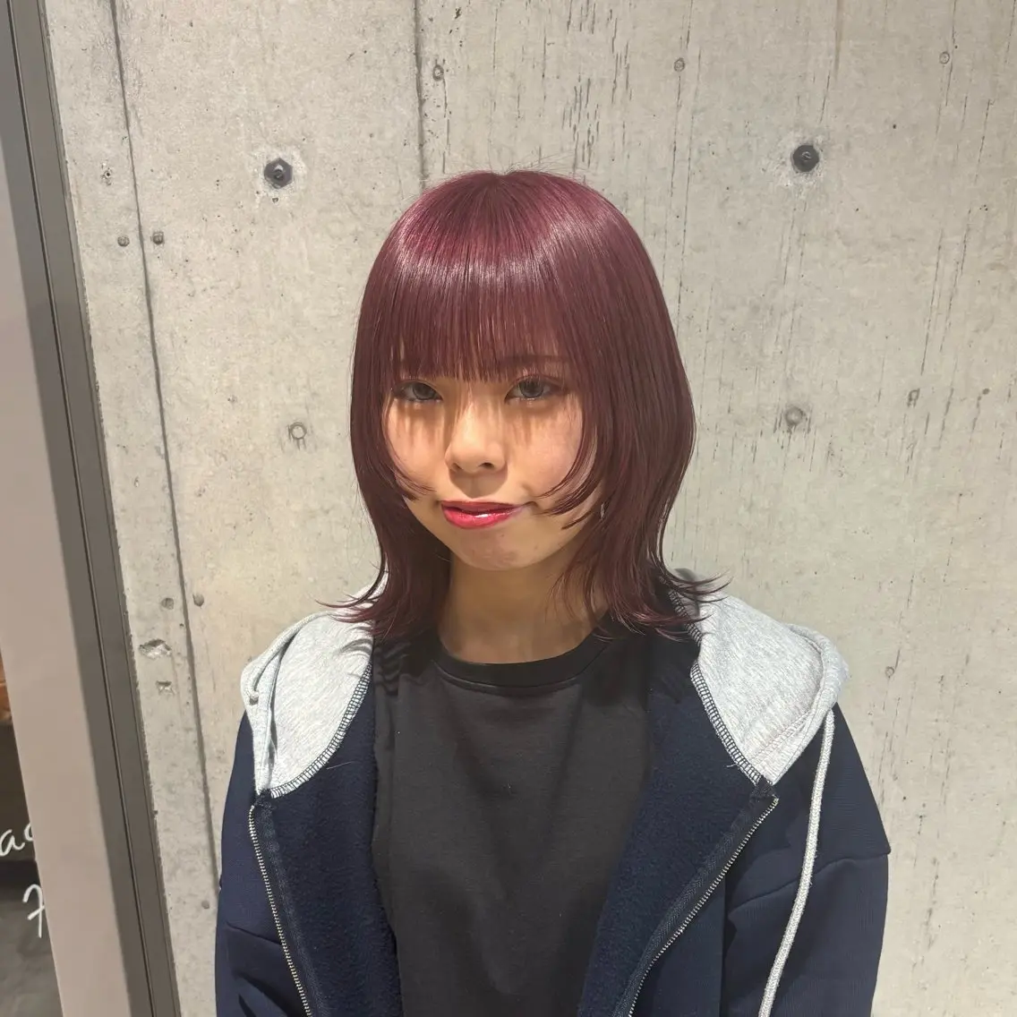 ミディアム カラー 透明感ダブルカラー ×レイヤー🌝ﾘｵのヘアスタイル