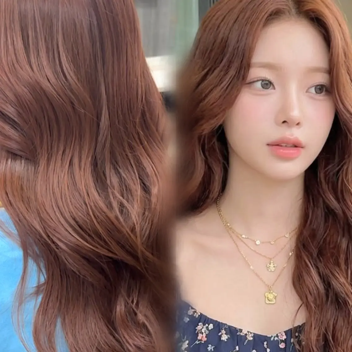ロング カラー 🧡K+plus🧡 ことね🧡のヘアスタイル