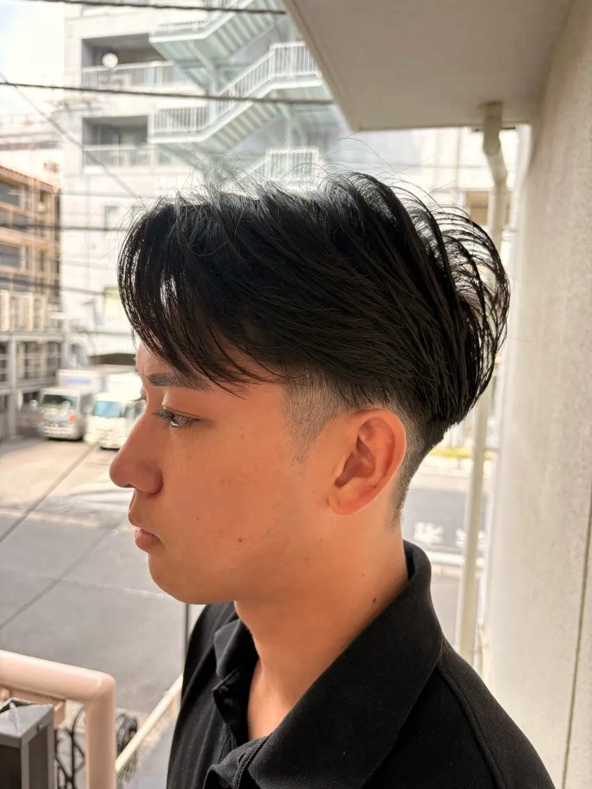 ミディアム 宮田 勇冴のヘアスタイル