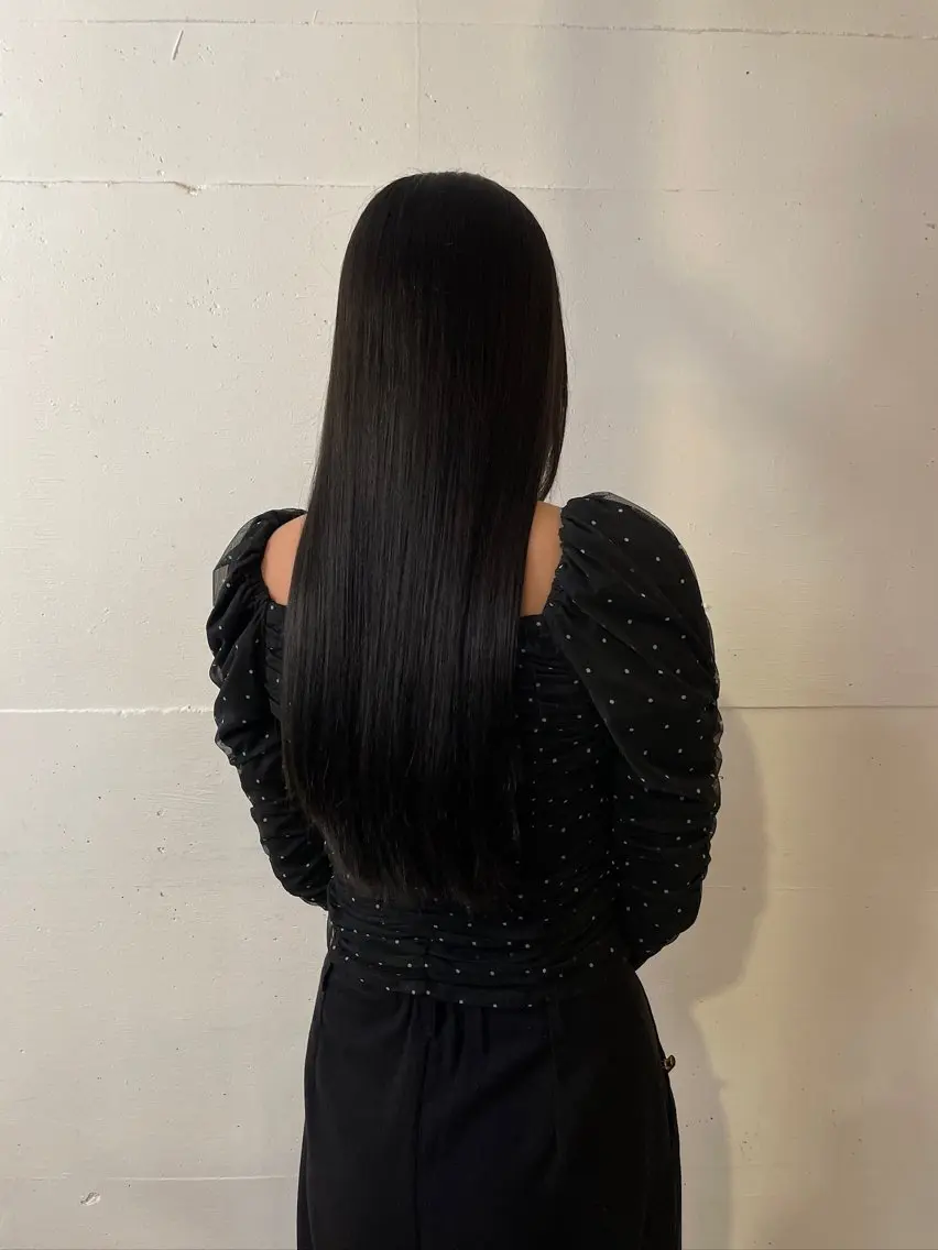 ロング カラー 透明感カラー ヘアカラー emma~ ボブ🪷のヘアスタイル