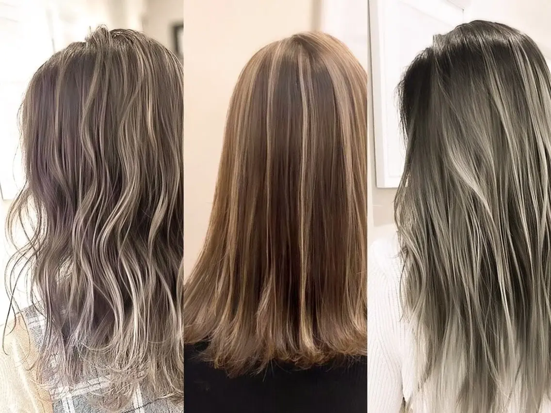 セミロング ヘアカラー トリートメント 井上 大輔のヘアスタイル