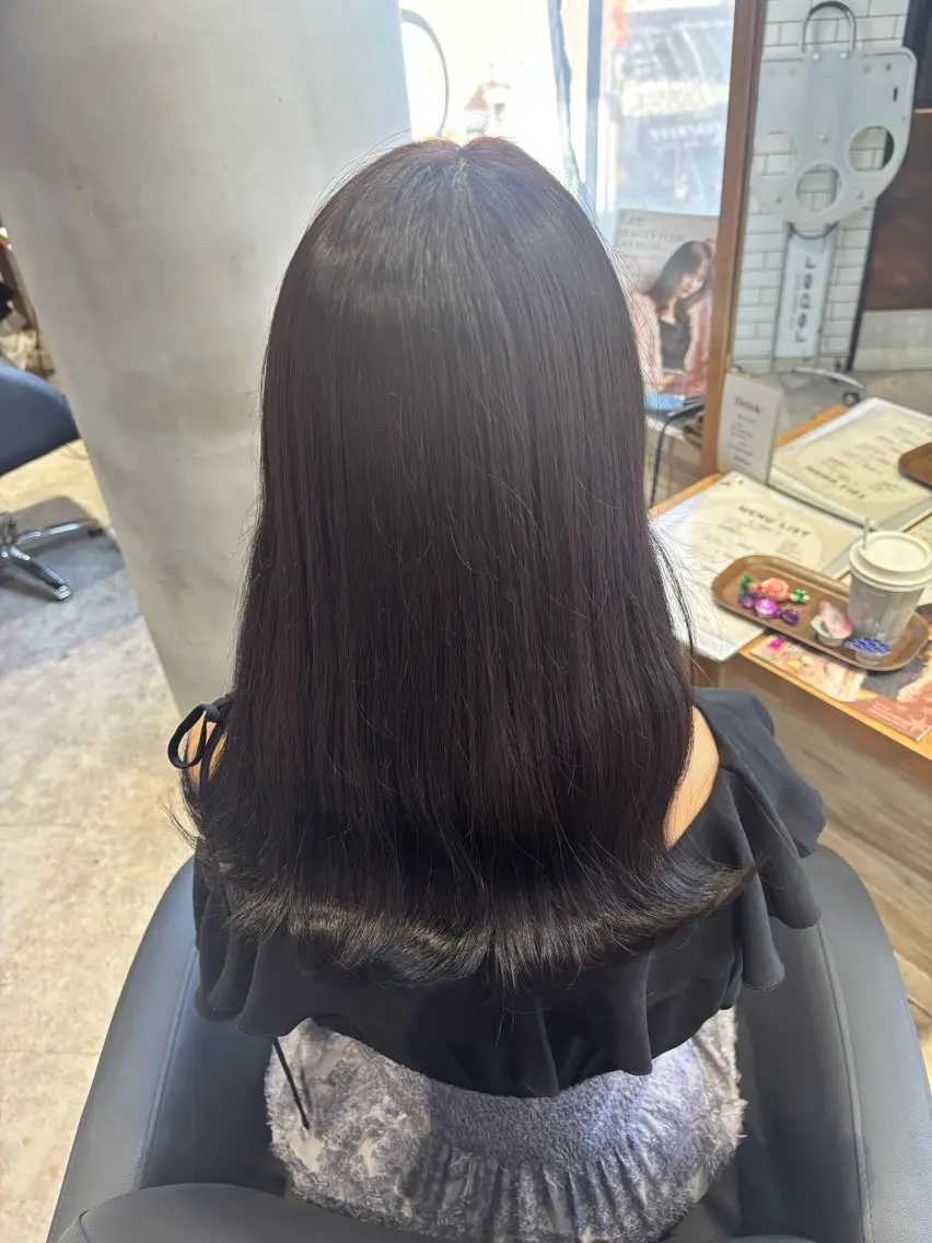 ロング 永田 幸枝のヘアスタイル