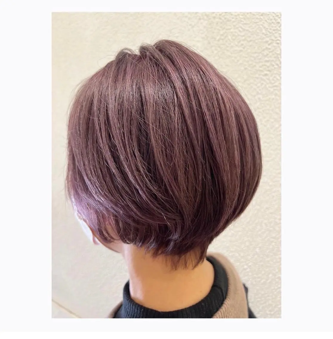 ショート カラー ヘアカラー トリートメント ママ美容師⭐️ シモダイラ ヒデミのヘアスタイル