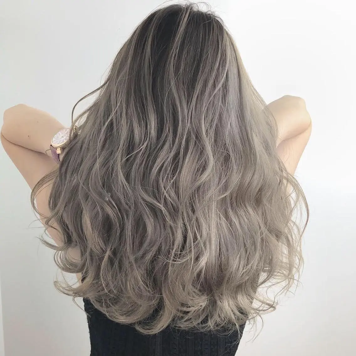 ロング カラー カット ヘアカラー トリートメント ヘアセット メンズサロン ANSWERのヘアスタイル