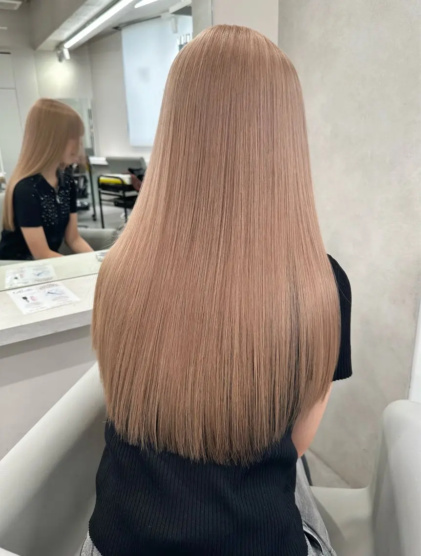 ロング カラー ヘアカラー ブリーチ指名No.1 Daikiのヘアスタイル