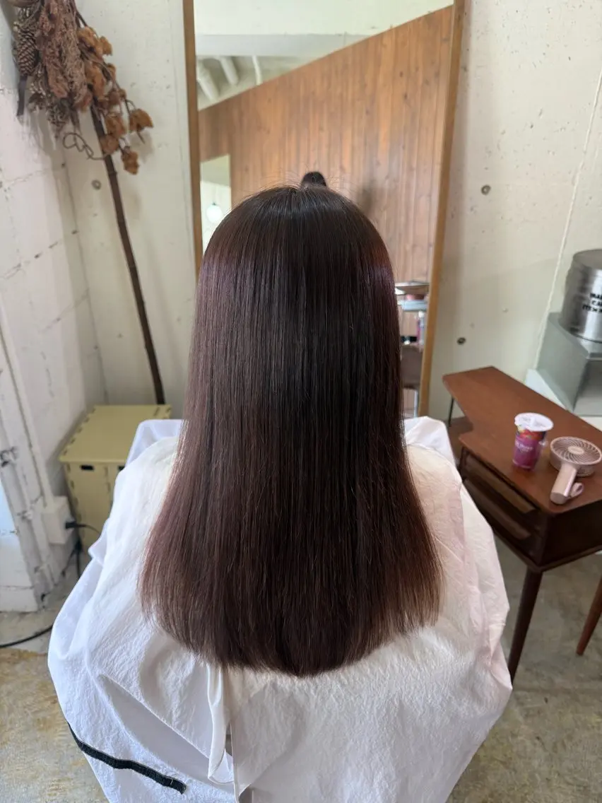 カラー ブラウンカラー ヘアカラー 西脇 琉香のヘアスタイル