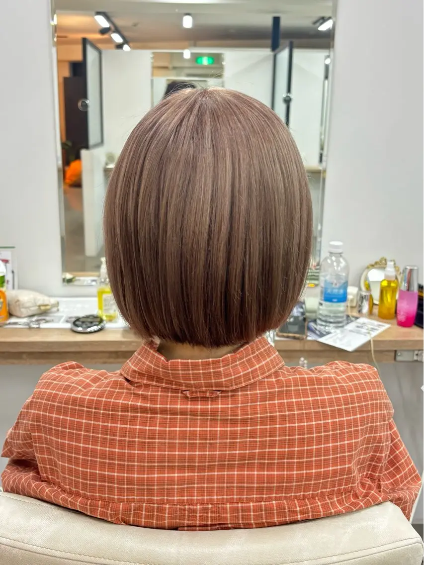ショート カラー カットモデル募集中 💇🏻　福田彩南のヘアスタイル