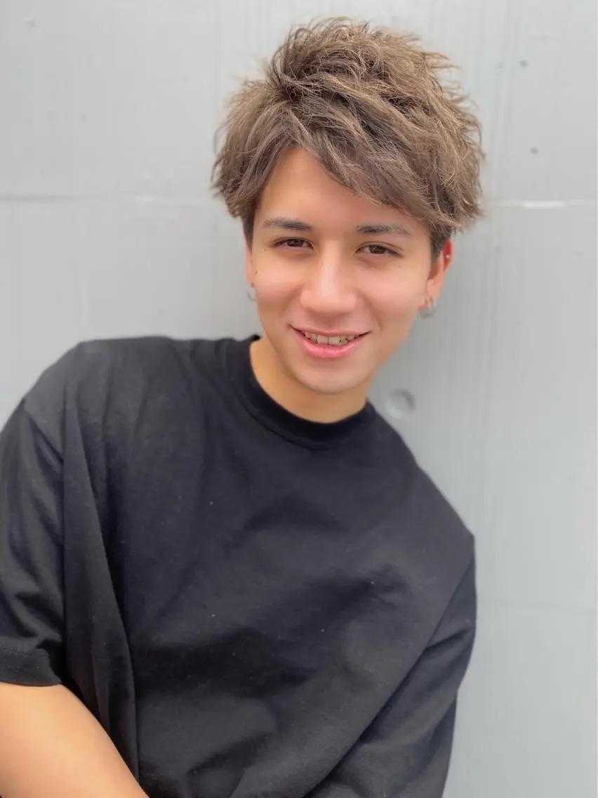 【🌟メンズ限定🌟】ケアブリーチオンカラー+オージュア超音波トリートメントの写真