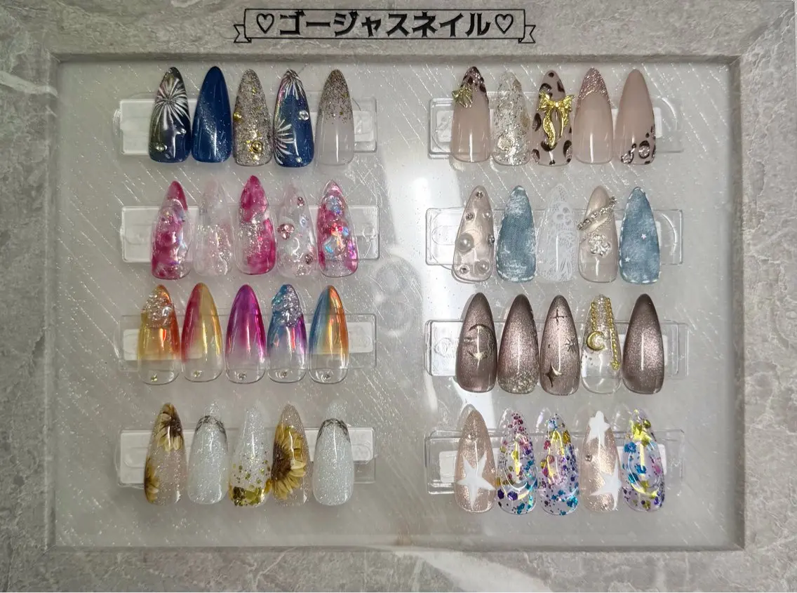 ネイル ゴージャス ハンドネイル ☆ yukiのネイルデザイン