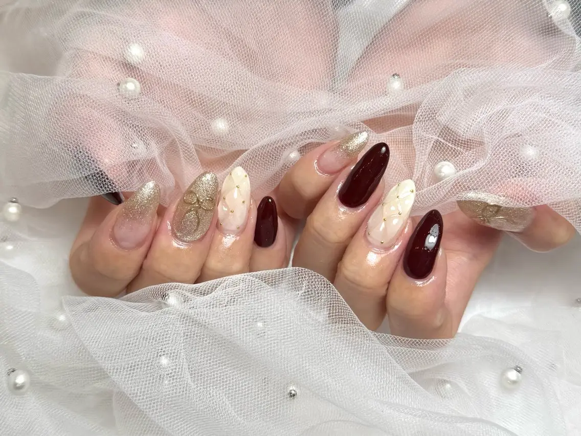 ネイル ハンドネイル peTiT ✨️ yuzuki💞🫧のネイルデザイン