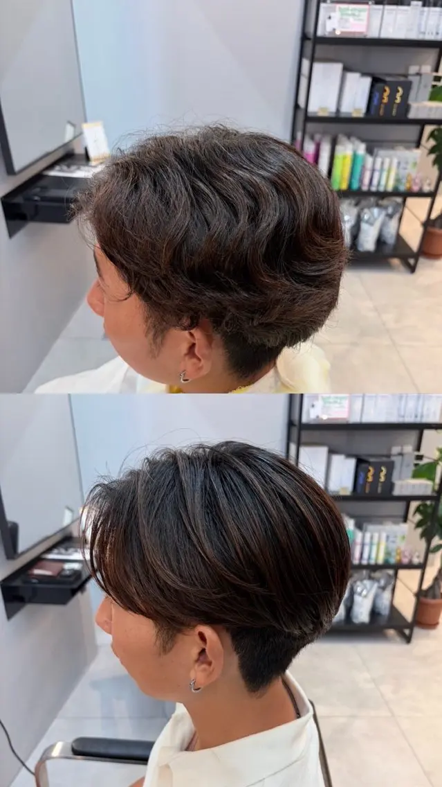メンズ 縮毛矯正 needs hair /遼雅のヘアスタイル