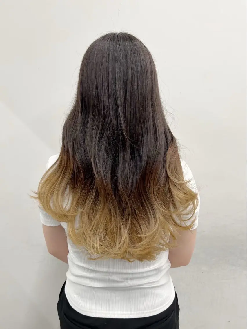 カラー 💠urara opus💠🩵のヘアスタイル