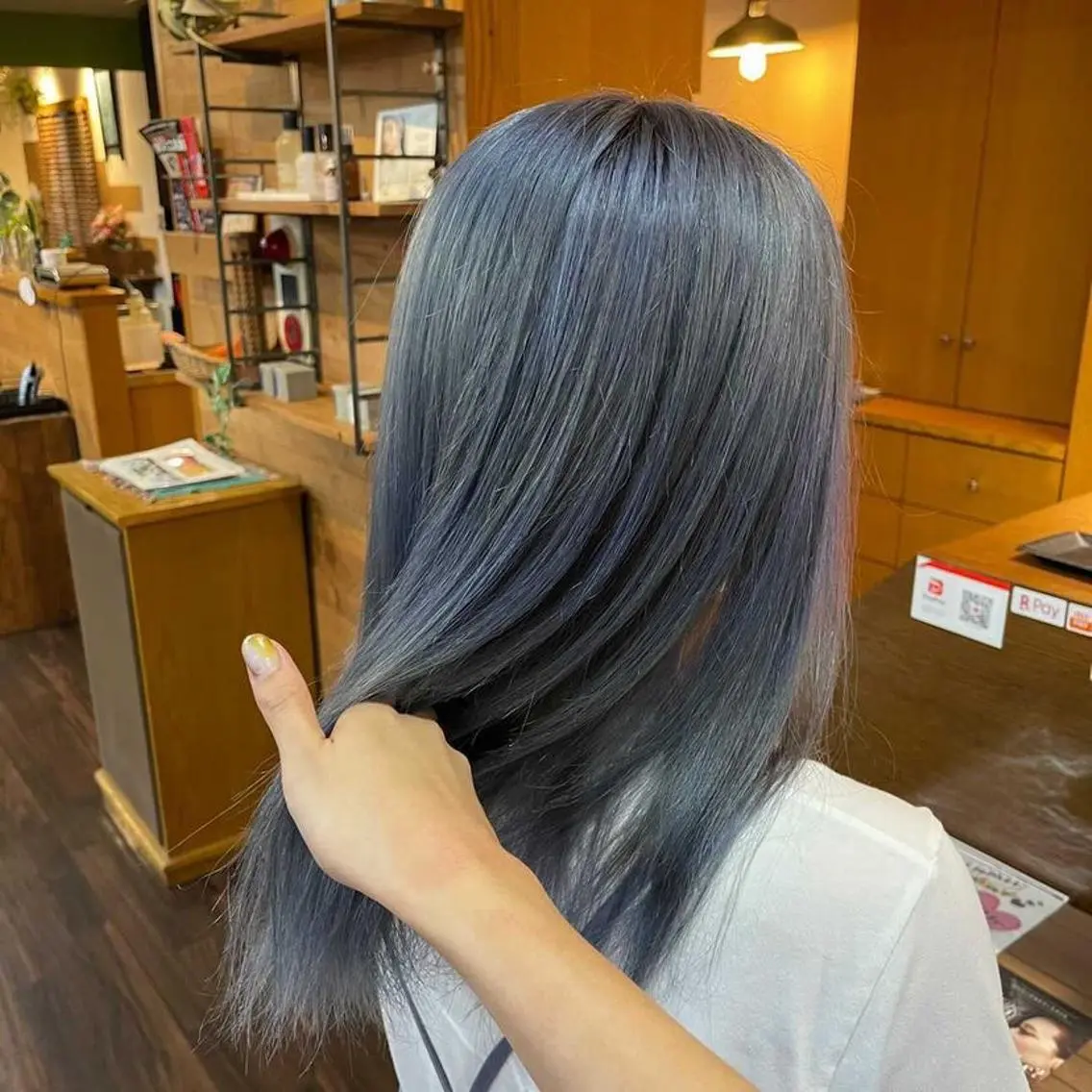 ロング カラー ブリーチ ケアブリーチ カット ヘアカラー 人気🌻《髪質改善》 平井 綾乃のヘアスタイル