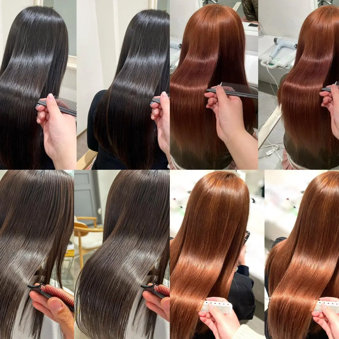 【艶髪髪質改善】似合わせカット+髪質改善縮毛矯正+うる艶TR¥20000の写真