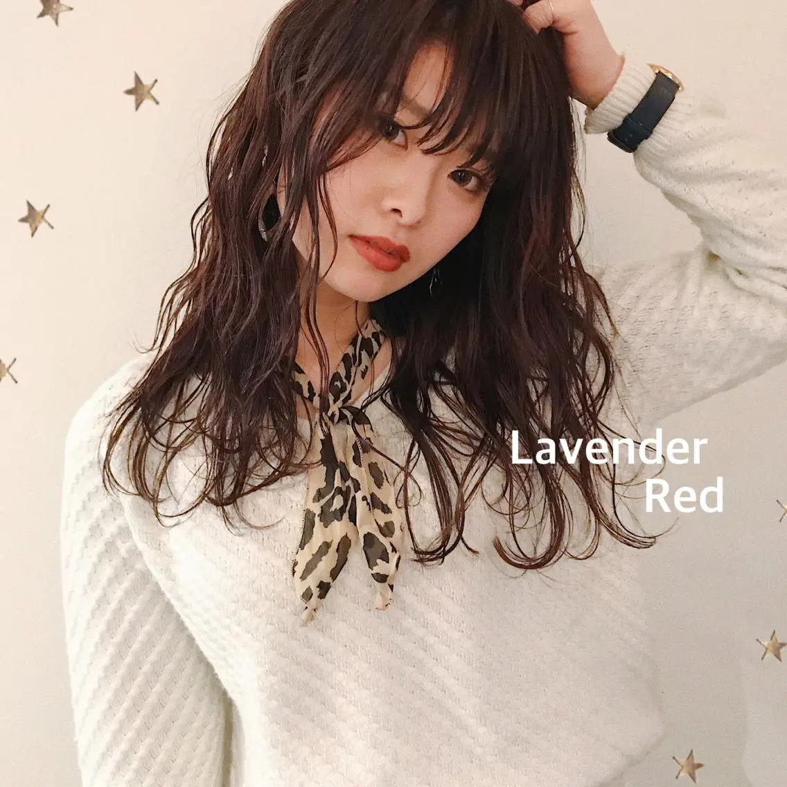 ロング カラー カット ヘアカラー 市川 千夏のヘアスタイル