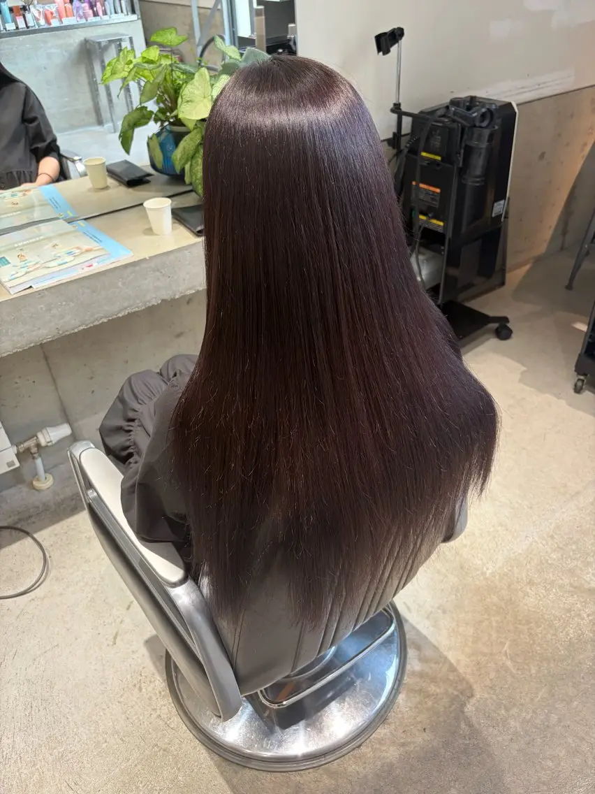 ロング カラー kilto かのんのヘアスタイル
