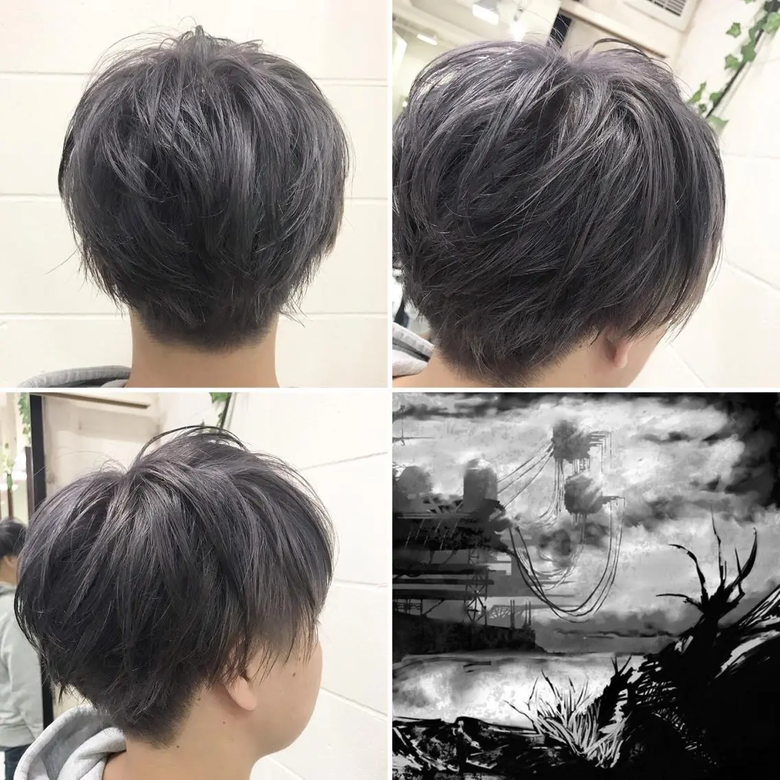 ショート カラー メンズ ヘアカラー トリートメント ✨️眉毛、派手髪、 ハイトーンShinの眉毛・アイブロウイメージ