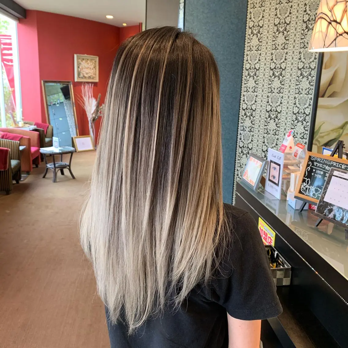 ロング カラー EARTH石巻店 尾形  裕のヘアスタイル