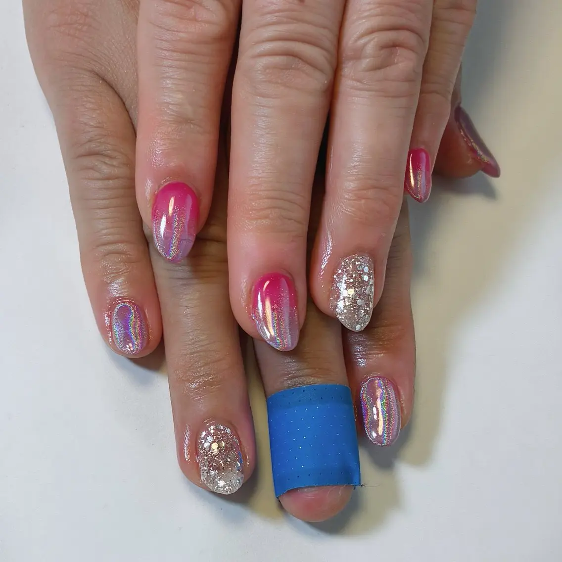 ネイル ワンカラーネイル ピンク ハンドネイル ネイルサロン💎 Bibiのネイルデザイン