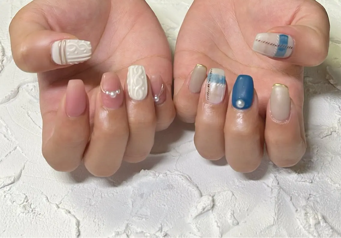 ネイル ハンドネイル Lofi nails ゆきこのネイルデザイン