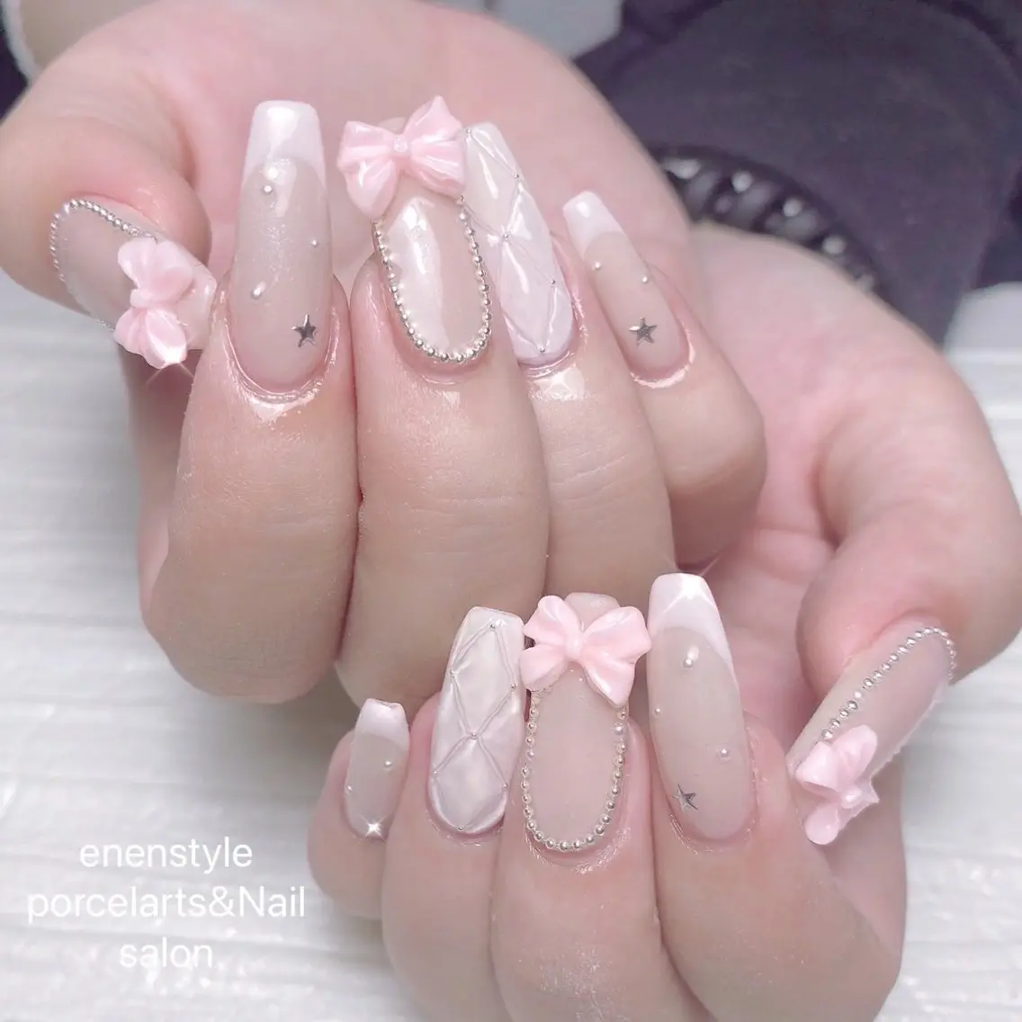 ネイル ハンドネイル 🐾enen style 🐾のネイルデザイン