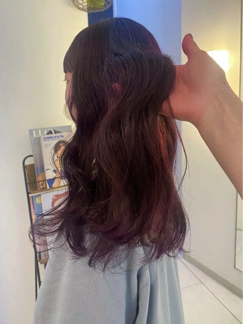 ロング カラー カット ヘアカラー トリートメント mai / linoah˚✧のヘアスタイル