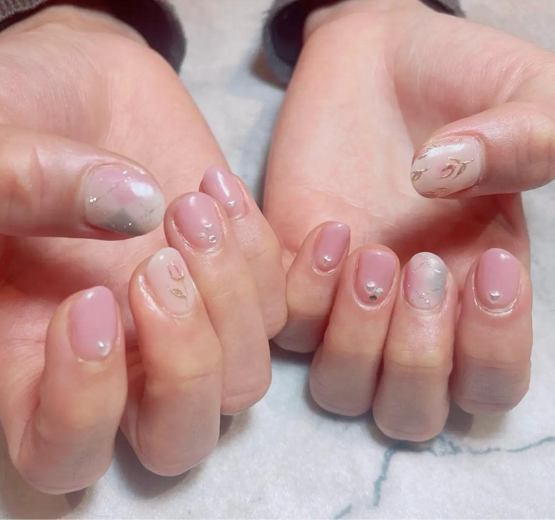 アートコース💅両手アート4本まで✨オフ、ケア込み✨の写真