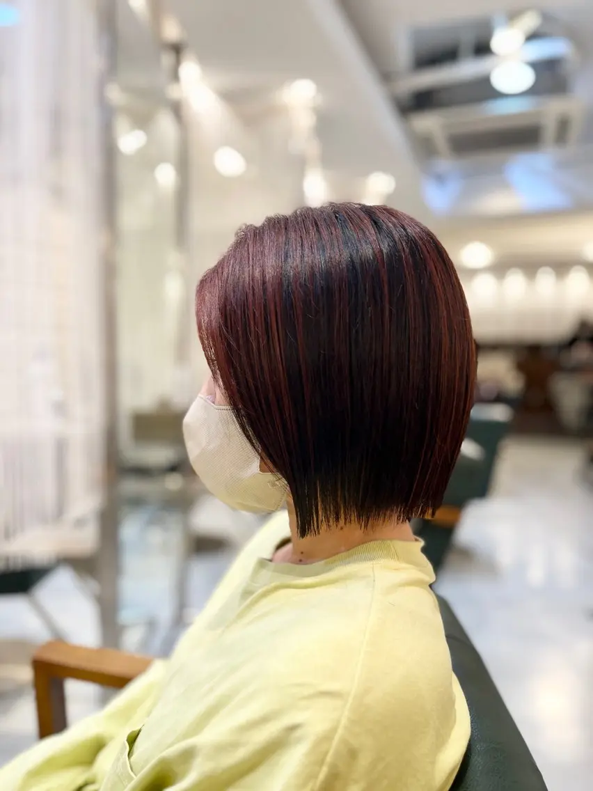 ショート 加藤 麻美のヘアスタイル