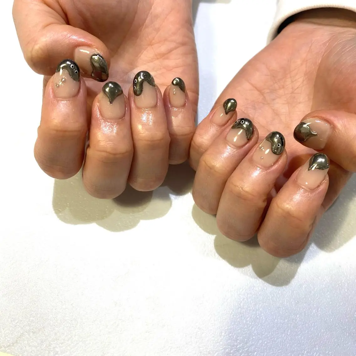 ネイル ハンドネイル 西岡 杏のネイルデザイン