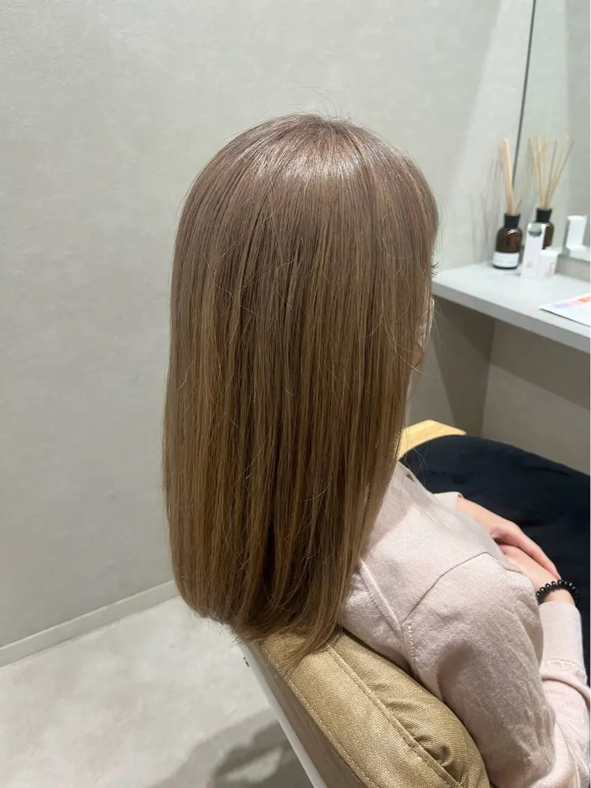 カラー ヘアカラー 甲斐麻椰/ N°大分のヘアスタイル